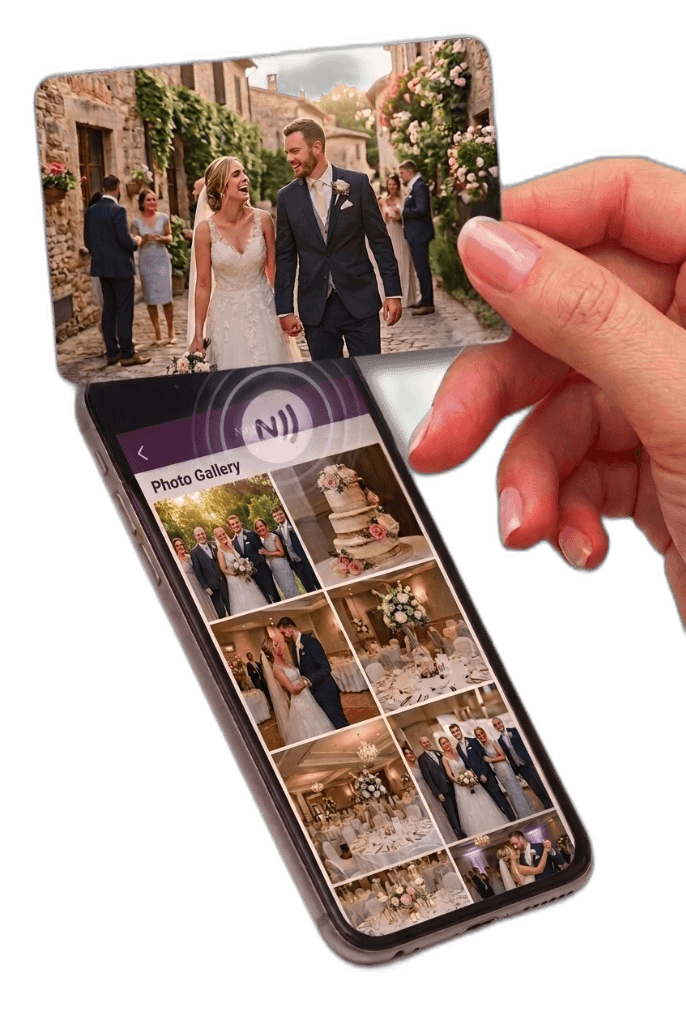Momea Fotomagnet am Smartphone